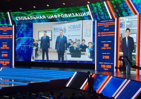 Председатель Правления АО «Казахтелеком» доложил Главе государства о ходе реализации проекта ВОЛС СНП